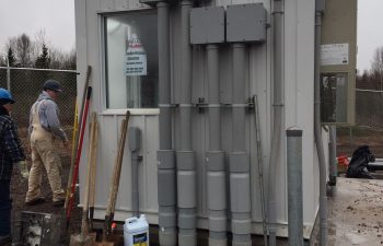 Polar Epsilon 2 Supporting Infrastructure - Antenna Shelter Conduits