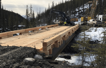 Industra - Alaska Highway Deactivation - Temporary bridge