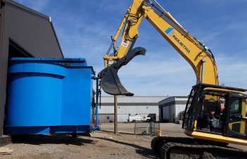 Industra - CP Rail - Moose Jaw - Demo of water treatment system