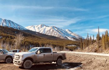 Industra - Alaska Highway Deactivation - Truck besides road