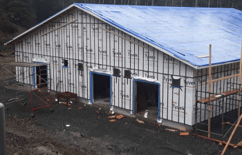 Industra - Cove Bay - Bowen Island - Water treatment plant building