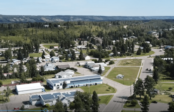 Industra - Hudson's Hope WTP - Aerial view