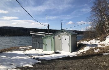 Industra - Hudson's Hope WTP - Old river intake pump house